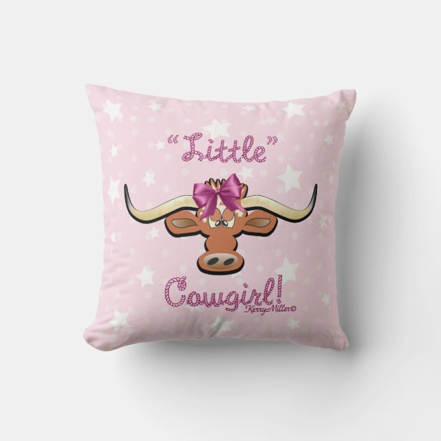 Little Cowgirl Kudde (Framsida)