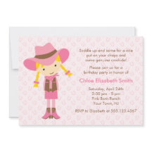 Little Cowgirl Westernare Flick kalas