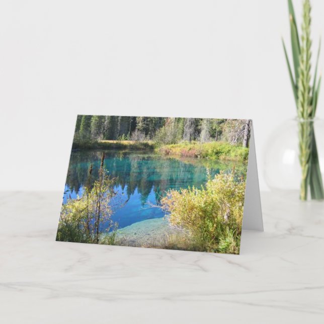 Little Crater Sjö Kort (Framsida)