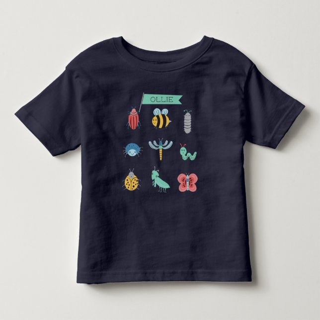 Little Crawlers - Personlig T Shirt (Framsida)