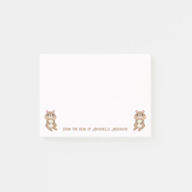 Little Critters Hamsters Post-it Block (Framsida)