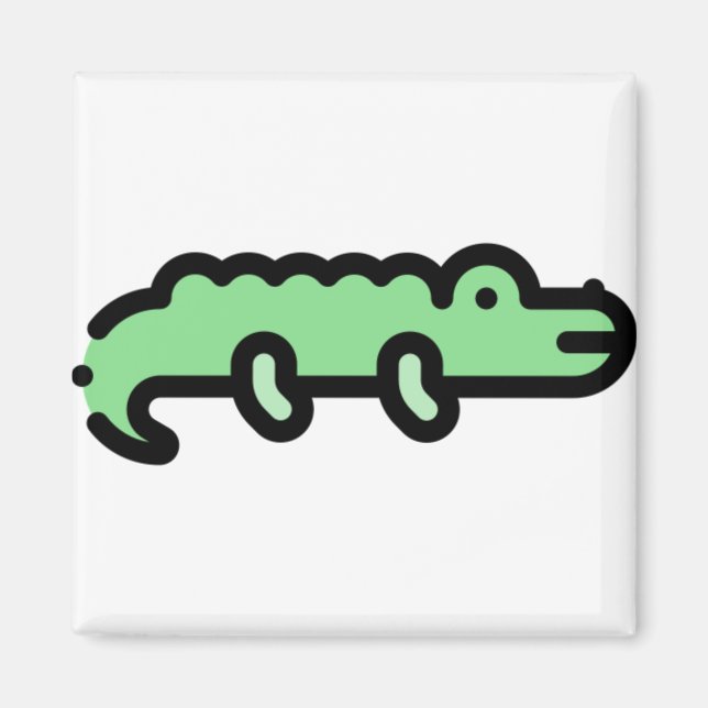 Little Crokodile Magnet (Framsidan)