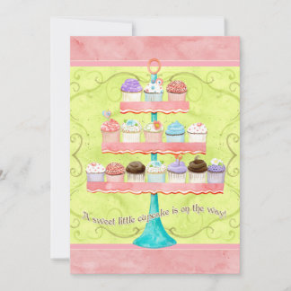 Little Cupkaka, Baby Shower-inbjudningar Inbjudningar