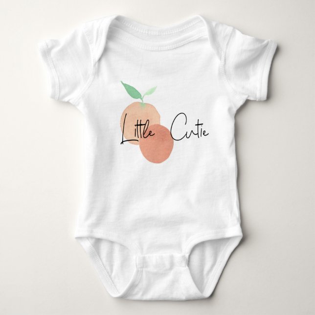 Little Cute Baby Bodykostym T Shirt (Framsida)