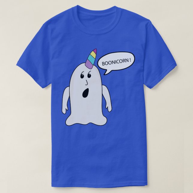 Little Cute Boonicorn Ghost T Shirt (Design framsida)