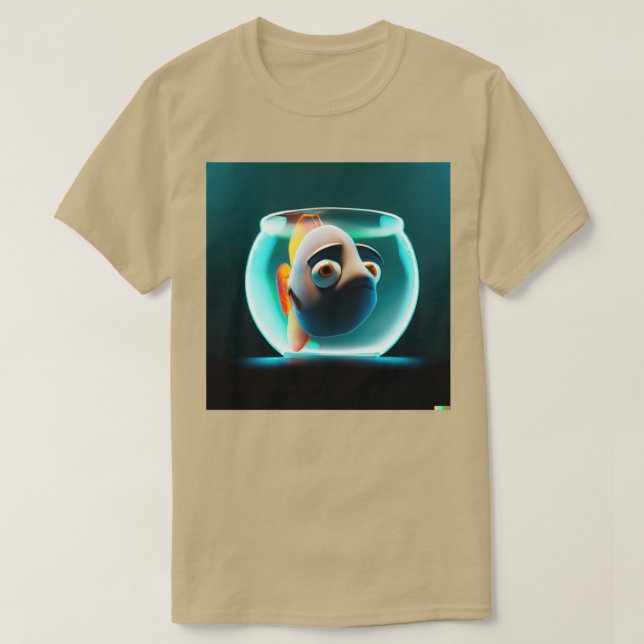 Little Cute Fish T Shirt (Design framsida)
