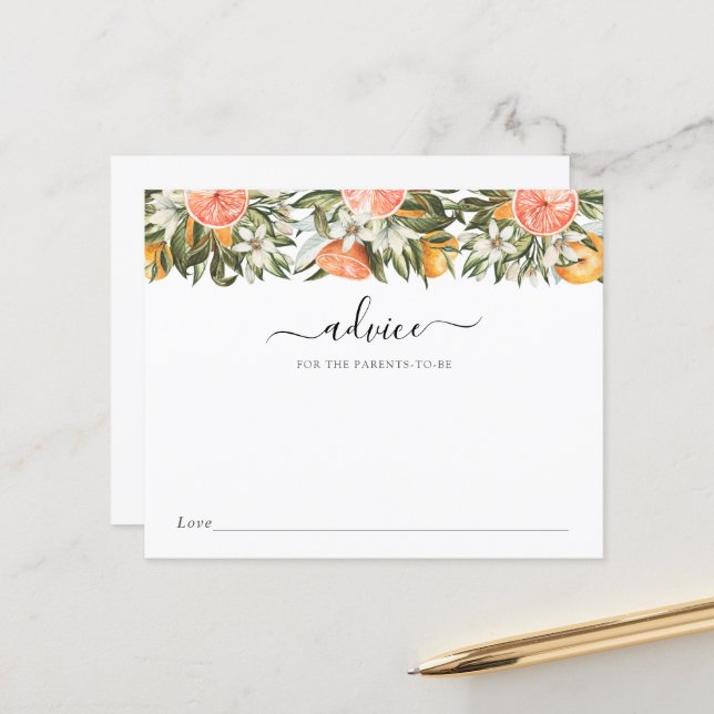 Little Cutie Baby Advice for the Parents to be (Fram/Back In Situ)