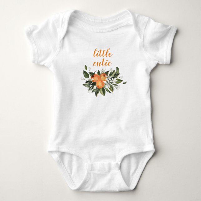 Little Cutie Baby One-Biet Little Cutie Baby Gift T Shirt (Framsida)