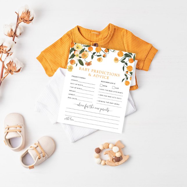 Little Cutie baby rådgivning och förutsägelsekort (Skapare uppladdad)