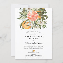 Little Cutie Baby Shower by Mail Inbjudningar