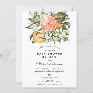 Little Cutie Baby Shower by Mail Inbjudningar