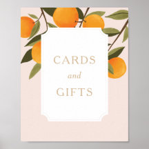 Little Cutie Baby Shower Cards and Gifts Sign