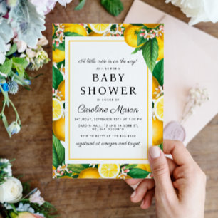 Little Cutie Baby Shower Inbjudningar