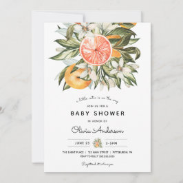 Little Cutie Baby Shower Inbjudningar
