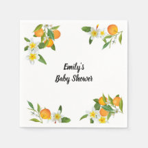 Little Cutie Baby Shower Napkins