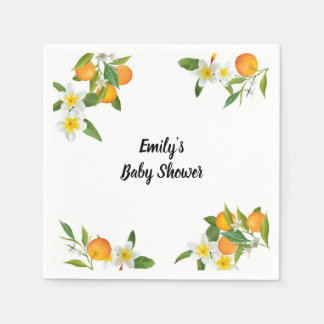 Little Cutie Baby Shower Napkins Pappersservett