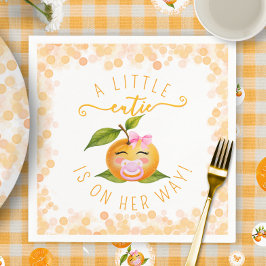 Little Cutie Baby Shower  Pappersservett