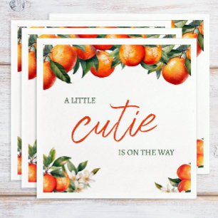 Little Cutie Baby Shower Pappersservett