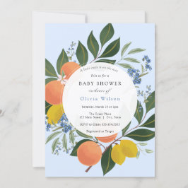Little Cutie Boy Baby Shower Inbjudningar