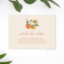 Little Cutie Citrus Orange Bokar för Baby