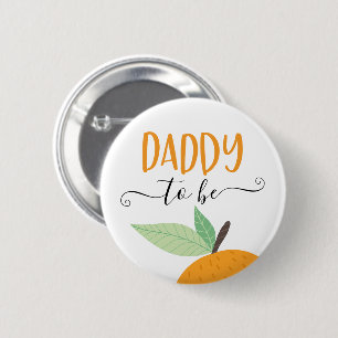 Little Cutie Citrus Orange pappa to be Button Knapp