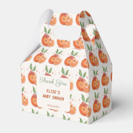 Little Cutie Clementine Citrus Orange Theme Presentaskar