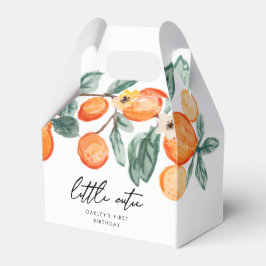Little Cutie Clementine Favor Boxes Presentaskar