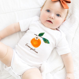 Little Cutie Clementine Girl Namn T Shirt