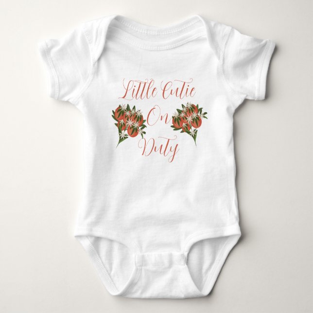 Little Cutie Clementine T Shirt (Framsida)
