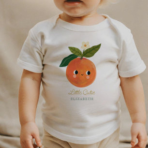 Little Cutie Cute Orange T Shirt