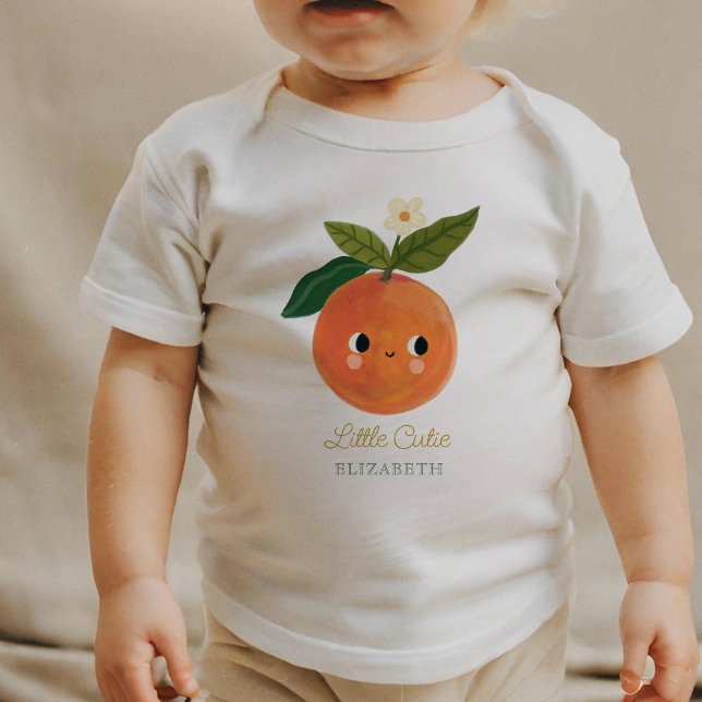 Little Cutie Cute Orange T Shirt (Skapare uppladdad)