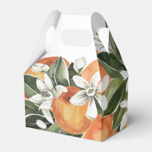 Little Cutie Favor Box Citrus Möhippa Gift Presentaskar
