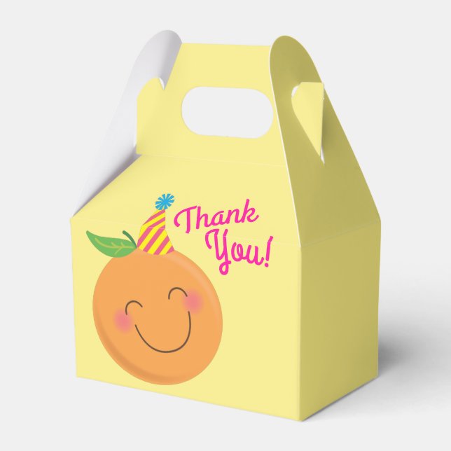 Little Cutie Födelsedagsfest Presentaskar (Framsidan Sidan)