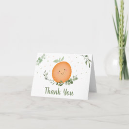 Little Cutie Greenery Baby Shower Tack Kort