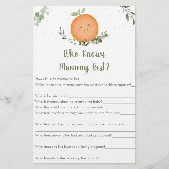 Little Cutie Greenery som känner Mammans bästa spe (Framsida)