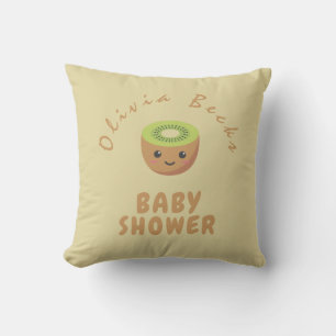 Little Cutie Kiwi Baby Shower Kudde