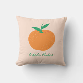 Little Cutie Orange Baby Dekorativ kudde
