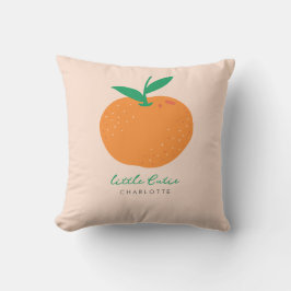 Little Cutie Orange Baby Dekorativ kudde
