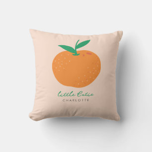 Little Cutie Orange Baby Dekorativ kudde