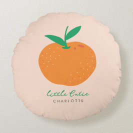 Little Cutie Orange Baby Dekorativ kudde