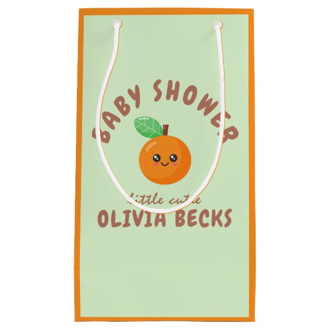 Little Cutie Orange Baby Shower (Framsidan)