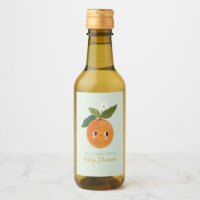 Little Cutie Orange Baby Shower