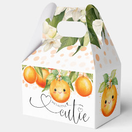 Little Cutie Orange Citrus Baby Shower Presentaskar