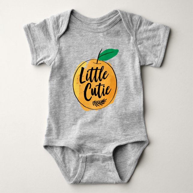 Little Cutie Orange T Shirt (Framsida)