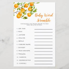 Little Cutie Ord Scramble Game