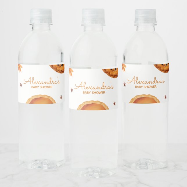 Little Cutie Paj Autumn Shower Vattenflaskor Etikett (Flaskor)