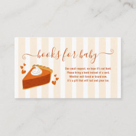 Little Cutie Paj Baby Shower Bokar för Baby Tilläggskort