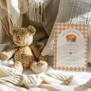 Little Cutie Paj Baby Shower-inbjudan Vykort