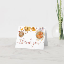 Little Cutie Paj Baby Shower Tack Kort