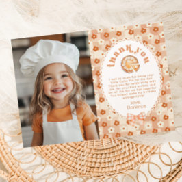 Little Cutie Paj Birthday Photo - tackkort Inbjudningar